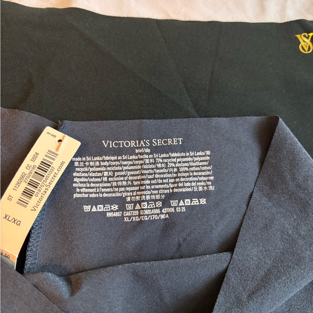 Victoria's Secret High Waist Shorts - White, Black, Navy - Picture 3 of 3
